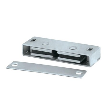 Patioplus 3.12 x 1 x 0.56 in. Magnetic Catch, Satin Chrome, Steel PA569662